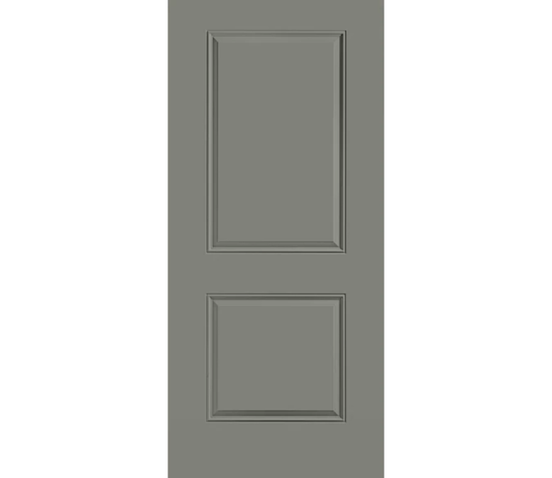 Eatonton 2 Panel Square Steel Entry Door