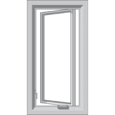 Eatonton Pella Hurricane Shield Series Vinyl Casement Window