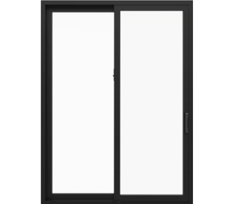 Eatonton Pella Impervia Fiberglass Sliding Patio Door