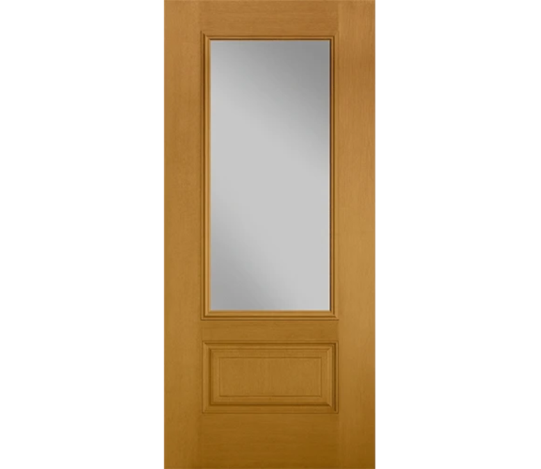 Eatonton Three Quaters light Fiberglass Entry Door